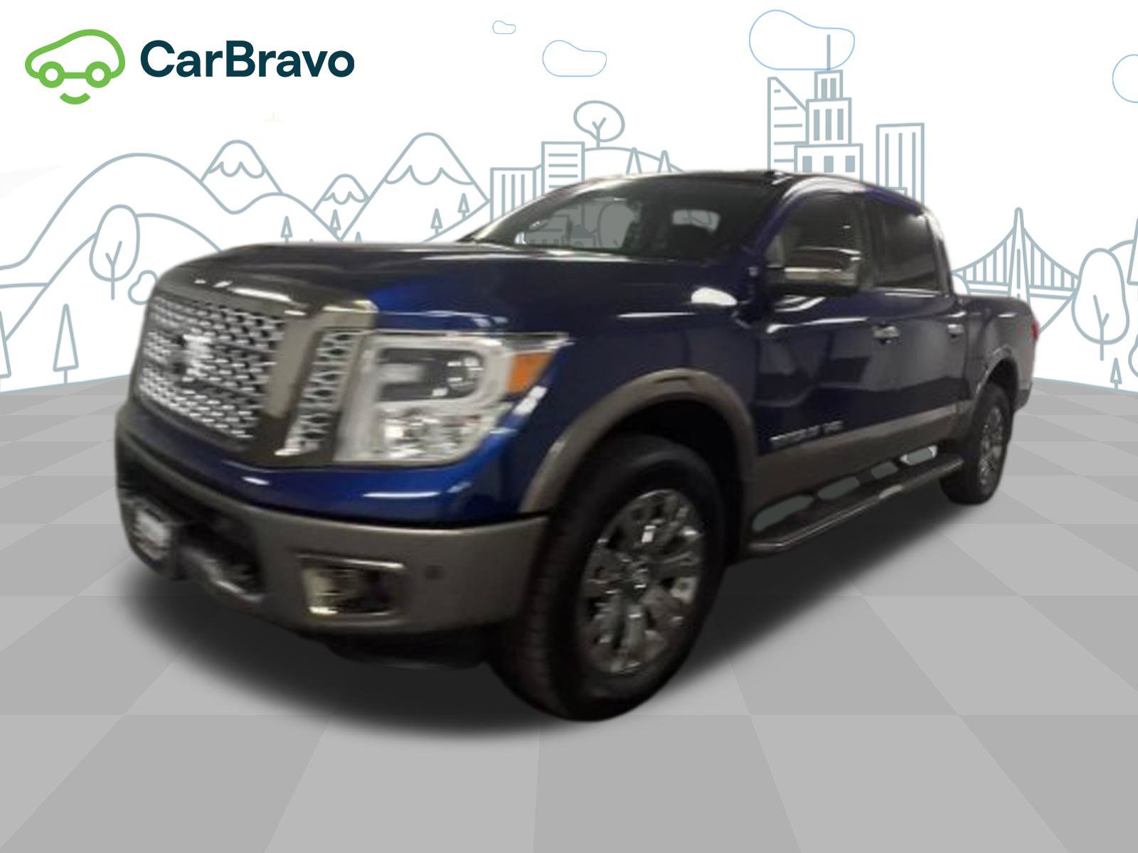 Used 2019 Nissan Titan Platinum Reserve AWD/4WD image 1