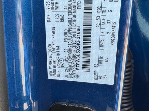 Used 2025 Ford F150 XLT w/ Equipment Group 302A MID AWD/4WD image 28