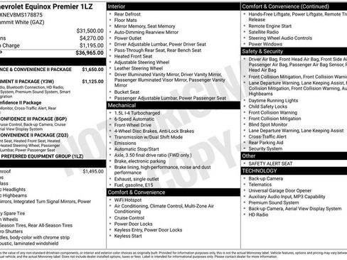 Used 2021 Chevrolet Equinox Premier FWD image 5