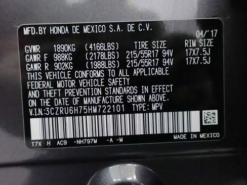 Used 2017 Honda HR-V EX-L image 31