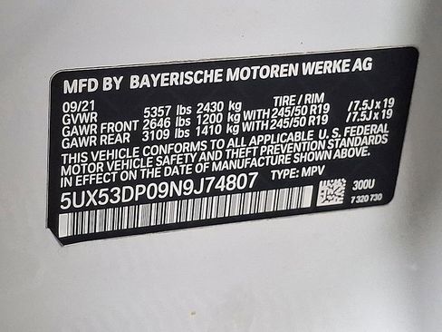 Used 2022 BMW X3 xDrive30i w/ Convenience Package AWD/4WD image 28