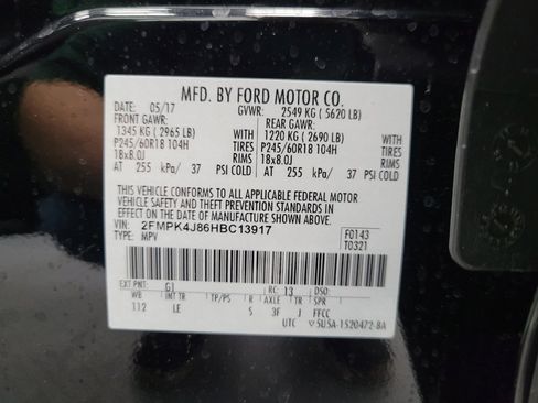 Used 2017 Ford Edge SEL w/ Equipment Group 201A AWD/4WD image 33