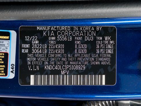 Used 2023 Kia EV6 GT-Line w/ GT-Line White Seat Package AWD/4WD image 31