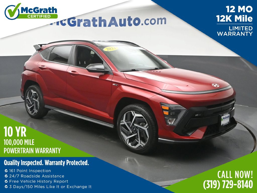 Used 2024 Hyundai Kona N Line AWD/4WD image 1