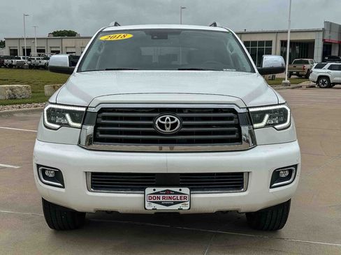 Used 2018 Toyota Sequoia Limited w/ Safety & Convenience Package RWD image 8