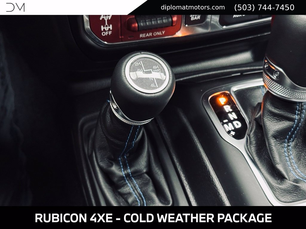 Used 2023 Jeep Wrangler Unlimited Rubicon 4xe w/ Cold Weather Group AWD/4WD image 38