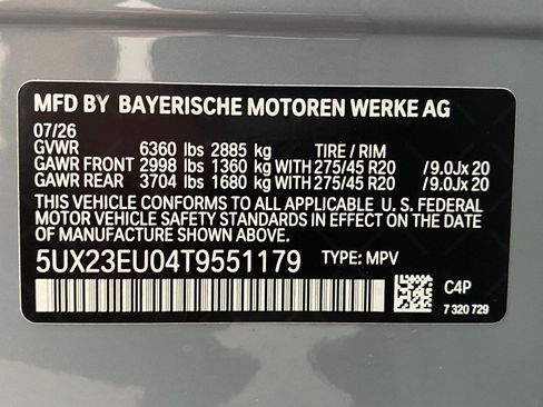 New 2026 BMW X5 xDrive40i w/ M Sport Package AWD/4WD image 36