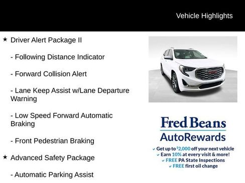 Used 2019 GMC Terrain Denali w/ Advanced Safety Package AWD/4WD image 10