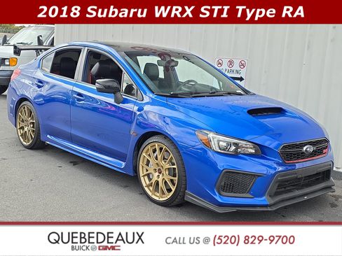 Used 2018 Subaru WRX STI Type RA AWD/4WD image 1