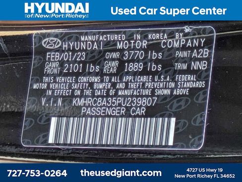 Certified 2023 Hyundai Venue SEL image 31