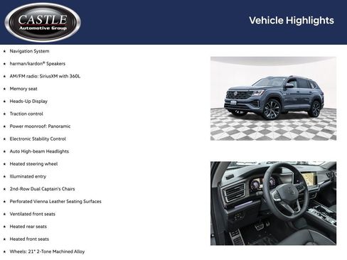 New 2026 Volkswagen Atlas SEL Premium R-Line AWD/4WD image 3