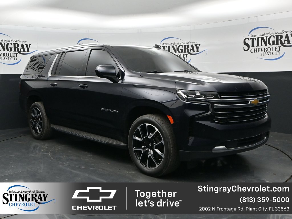 Used 2021 Chevrolet Suburban LT w/ Rear Media and Nav Package RWD 360° Tour