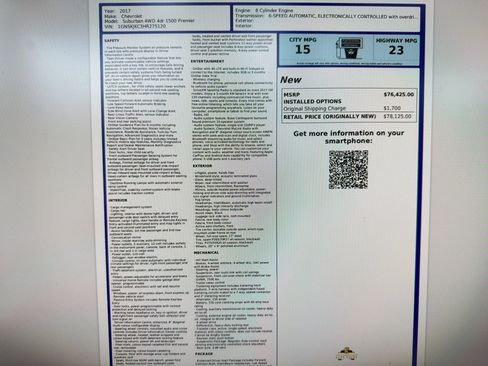 Used 2017 Chevrolet Suburban Premier AWD/4WD image 27