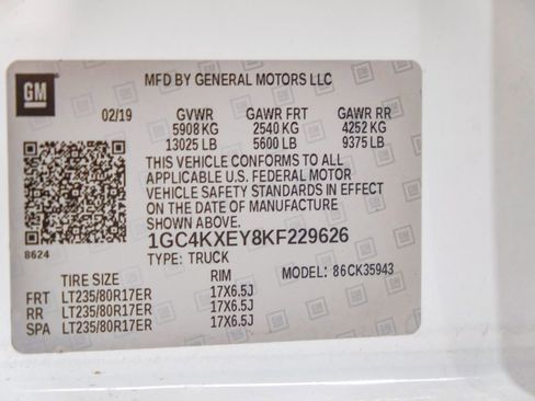 Used 2019 Chevrolet Silverado 3500 LTZ w/ Duramax Plus Package image 62