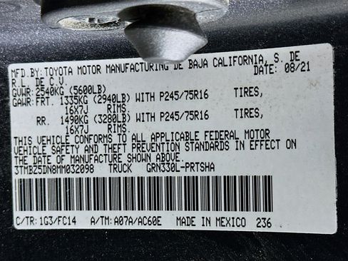 Used 2021 Toyota Tacoma SR5 image 12