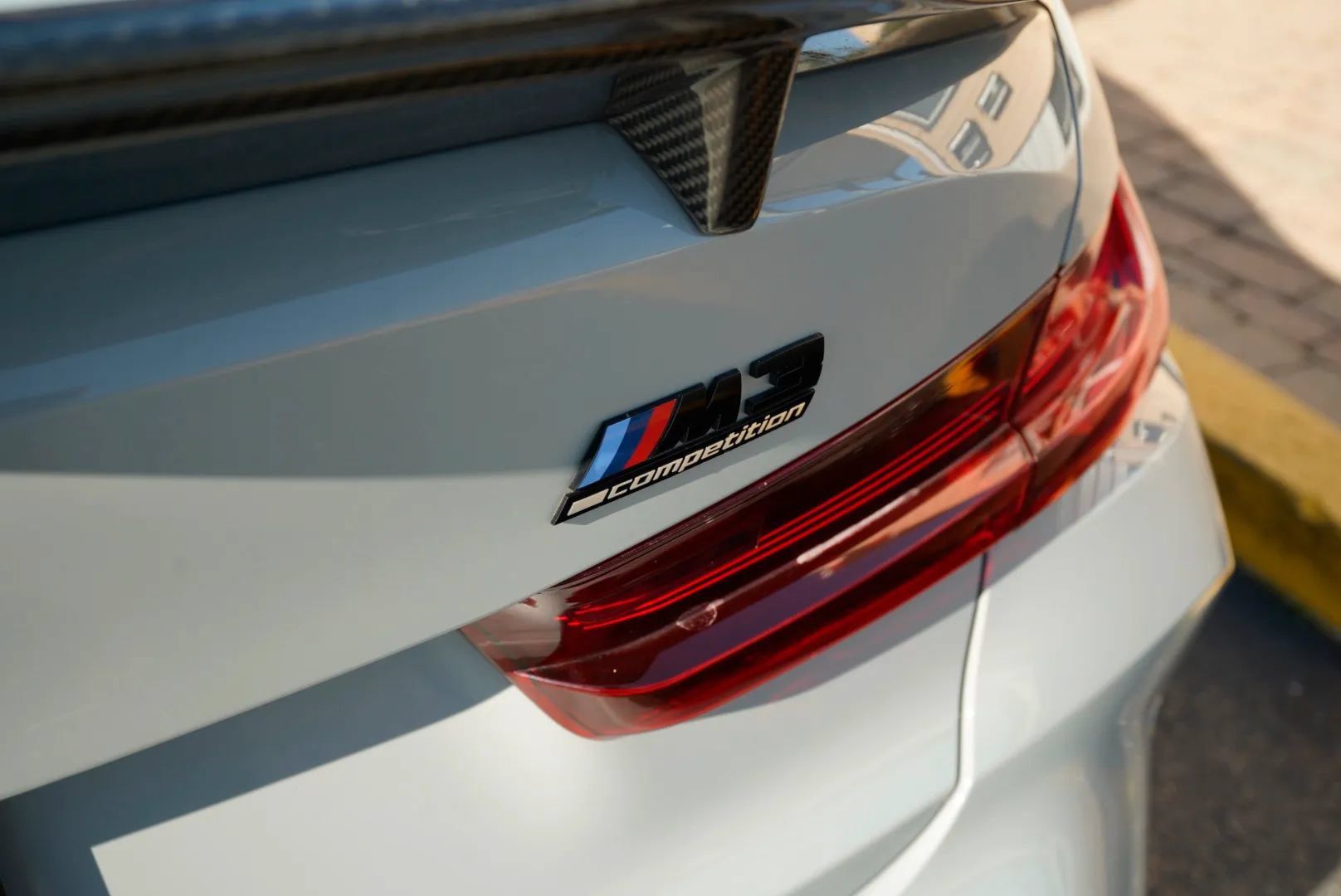 Used 2021 BMW M3 Competition w/ M Carbon Exterior Package RWD image 22