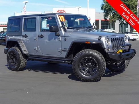 Used 2017 Jeep Wrangler Unlimited Sport w/ Quick Order Package 24S AWD/4WD image 7
