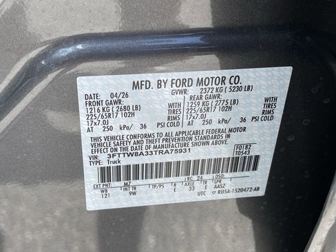 New 2026 Ford Maverick XL FWD image 30
