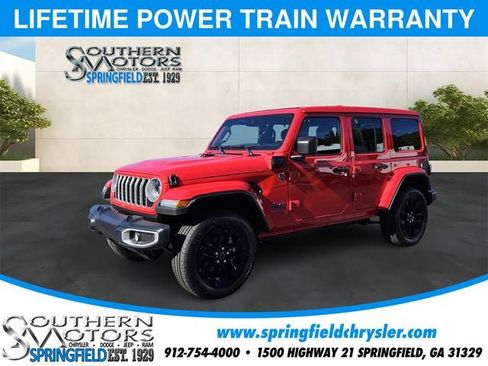 New 2025 Jeep Wrangler Unlimited Sahara w/ Safety Group image 1