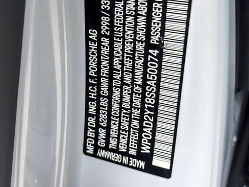 New 2025 Porsche Taycan GTS image 27