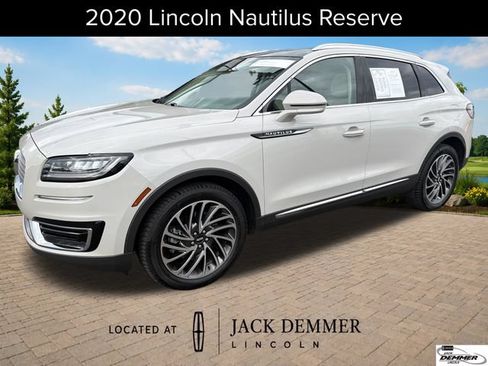 Certified 2020 Lincoln Nautilus Reserve AWD/4WD image 1