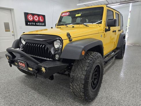 Used 2015 Jeep Wrangler Unlimited Sport w/ Quick Order Package 24S AWD/4WD image 8