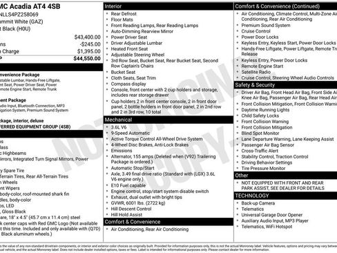 Certified 2023 GMC Acadia AT4 AWD/4WD image 38