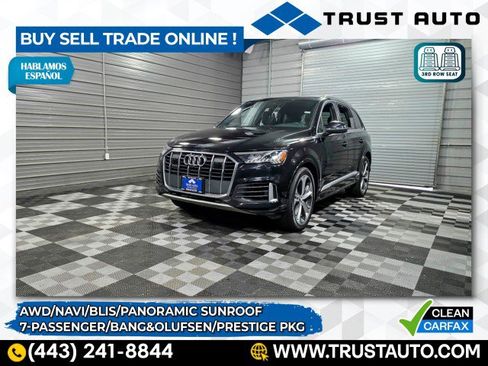 Used 2021 Audi Q7 3.0T Prestige image 1