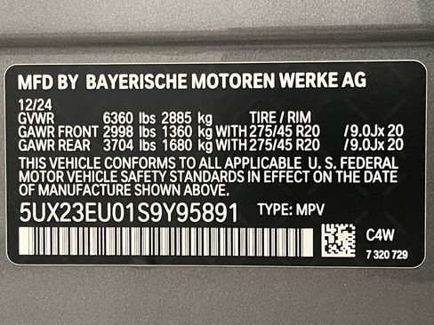 Used 2025 BMW X5 xDrive40i w/ Premium Package AWD/4WD image 25