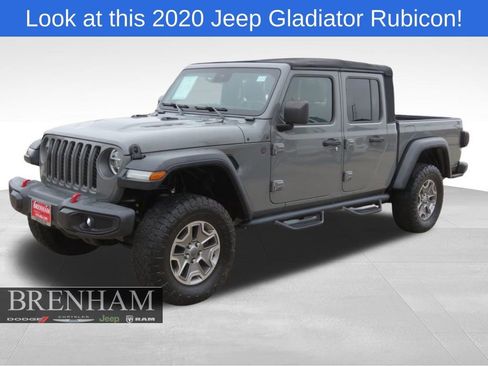 Used 2020 Jeep Gladiator Rubicon w/ LED Lighting Group image 1