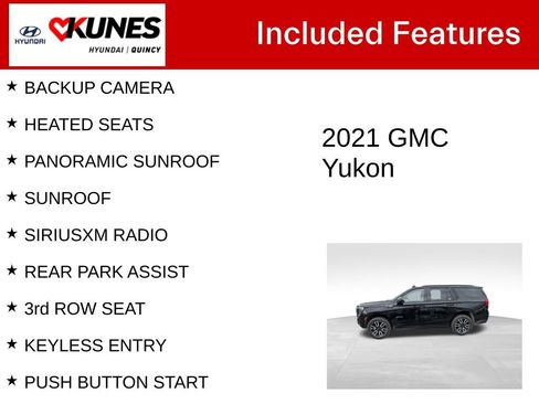 Used 2021 GMC Yukon AT4 AWD/4WD image 2