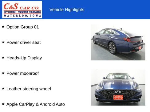 Used 2022 Hyundai Sonata Limited w/ Cargo Package FWD image 7