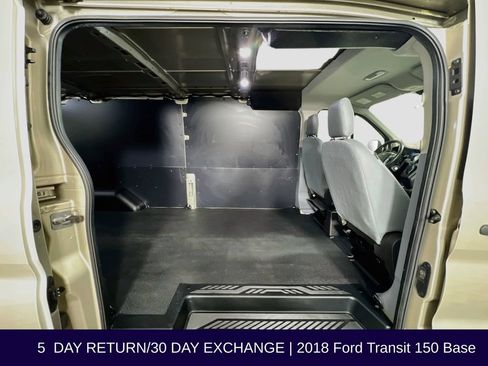 Certified 2018 Ford Transit 150 148 Low Roof w/ Premium Package RWD image 29