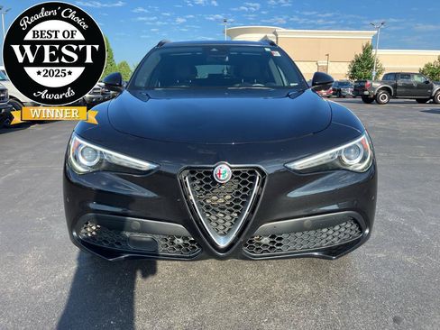 Used 2019 Alfa Romeo Stelvio Ti Sport w/ Quick Order Package 22S Sport AWD/4WD image 1