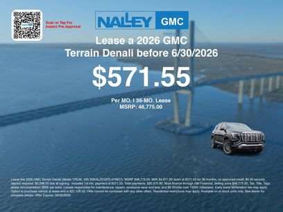 New 2026 GMC Terrain Denali w/ LPO, Floor Liner Package