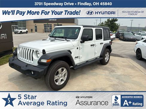 Used 2023 Jeep Wrangler Unlimited Sport AWD/4WD image 1