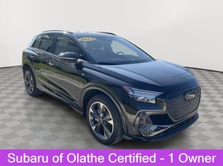 Used 2023 Audi Q4 e-tron Prestige w/ Black Optic Package AWD/4WD video 1
