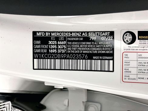Certified 2023 Mercedes-Benz EQS 450+ Sedan image 31