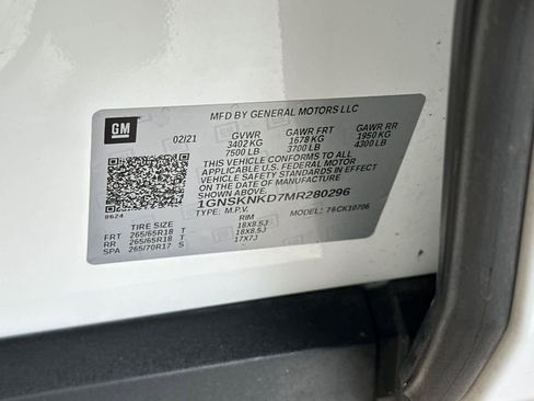 Used 2021 Chevrolet Tahoe LT image 34