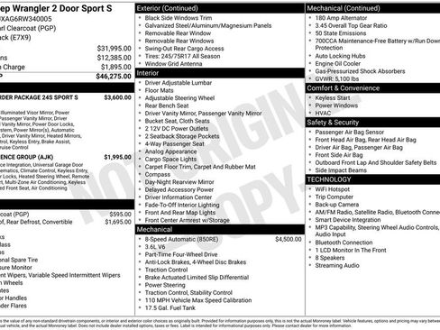 Used 2024 Jeep Wrangler Sport S image 32