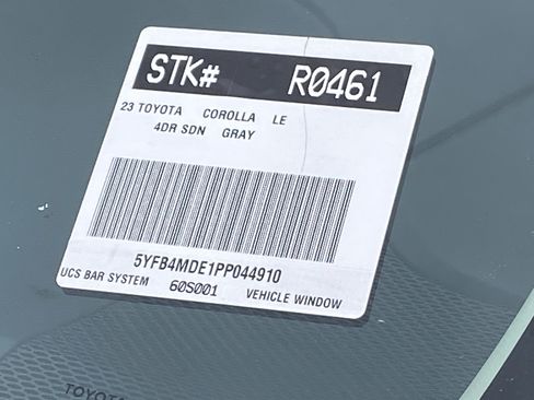 Certified 2023 Toyota Corolla LE FWD image 31