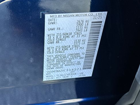 New 2025 Nissan Pathfinder SV image 23