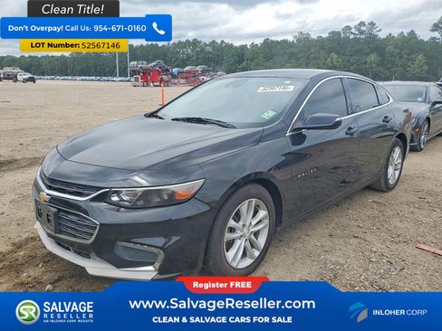 Used 2016 Chevrolet Malibu LT w/ Driver Confidence Package FWD image 1