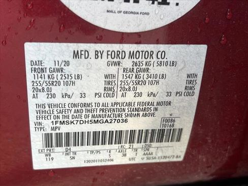 Used 2021 Ford Explorer XLT w/ Equipment Group 202A image 25