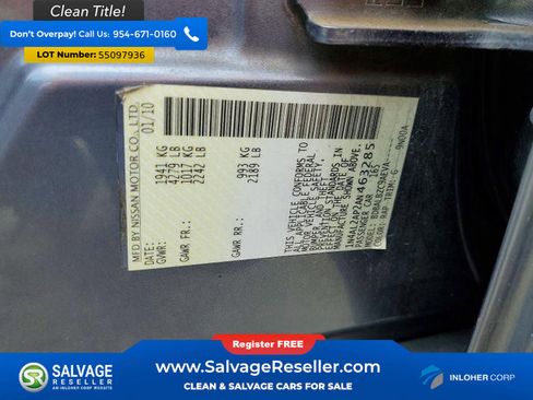 Used 2010 Nissan Altima Sedan FWD image 16