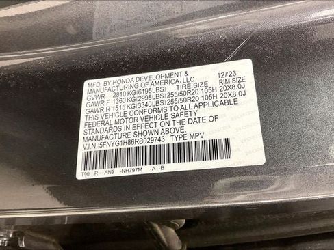 Certified 2024 Honda Pilot Elite image 33