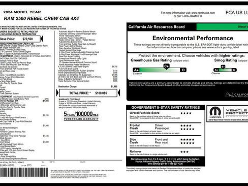 Used 2024 RAM 2500 Rebel w/ Safety Group AWD/4WD image 5