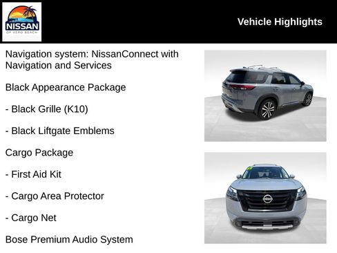 Used 2024 Nissan Pathfinder Platinum w/ Black Appearance Package FWD image 19