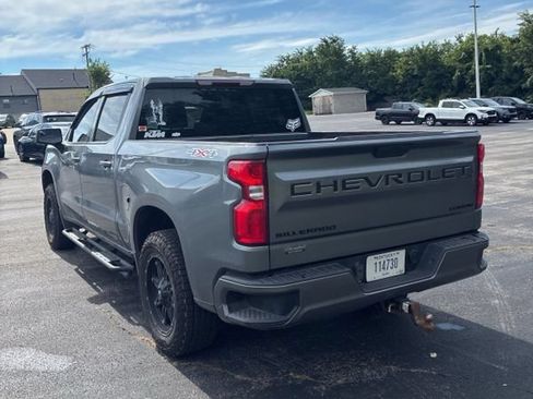Used 2021 Chevrolet Silverado 1500 Custom w/ LPO, Dark Essentials Package AWD/4WD image 2