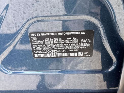 Used 2026 BMW X3 xDrive30i w/ Convenience Package AWD/4WD image 19